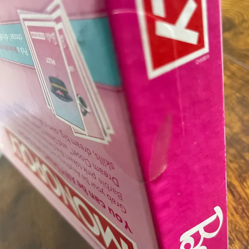 Monopoly Barbie Edition Board Game 2023 Hasbro Complete Family Strategy Game